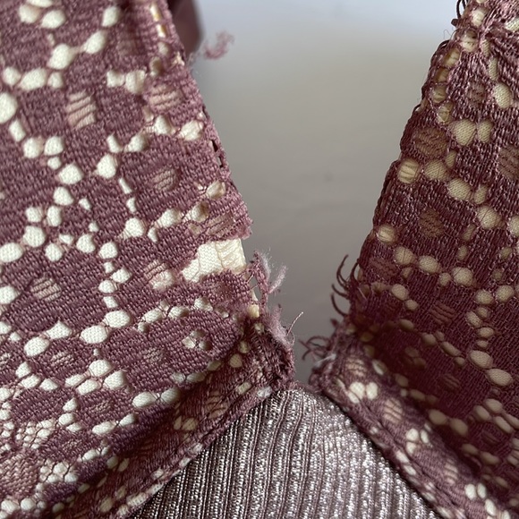 Victoria’s Secret Bra 32DDD Push Up Mauve - Picture 9 of 12